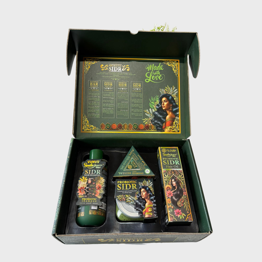 Probiotic sidr box for hair care