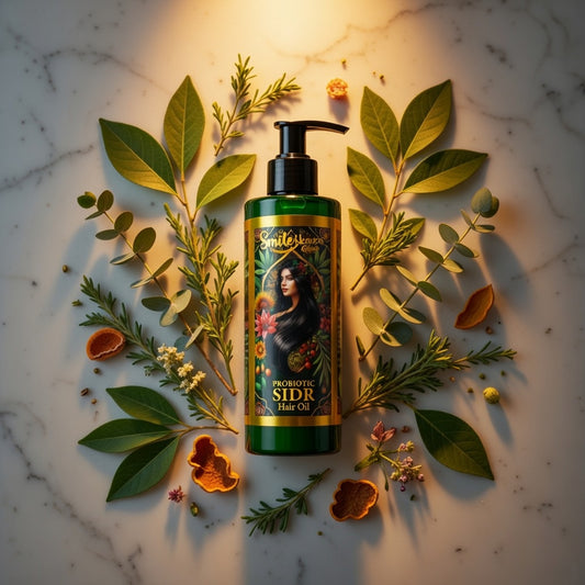 Heaven Smile SIDR Hair Oil 250 ML – زيت السدر لتقوية الشعر،وتقليل التساقط